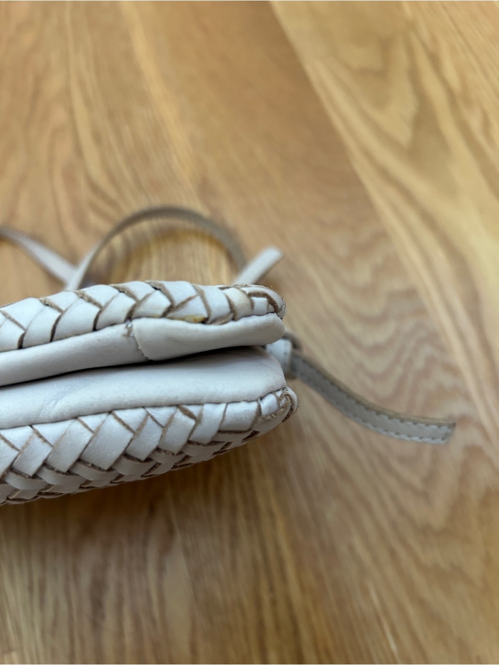 Madewell Woven Crossbody Bag in off white - Picture 5 of 5